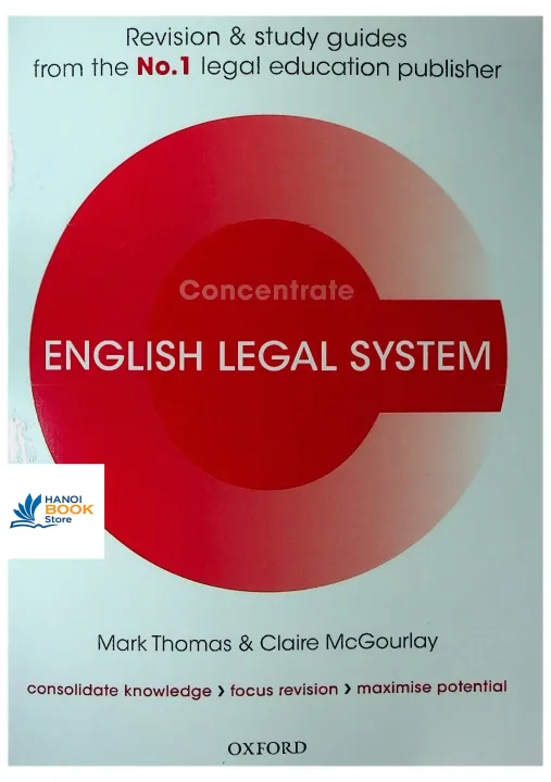 Sách English Legal System Concentrate Law Revision and Study Guide