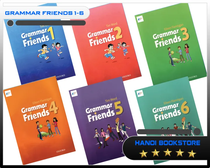 Sách Grammar Friends 1-6 Students Book - Sala Bookstore