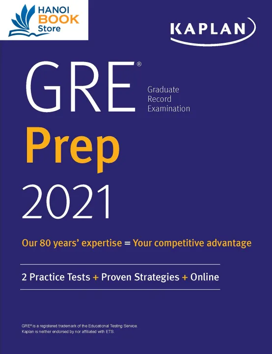Sách GRE Prep 2021 - Sala Bookstore
