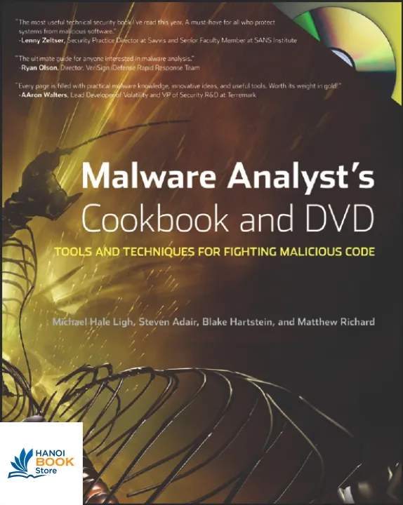 Sách Malware Analysts Cookbook and DVD Tools and Techniques for Fighting Malicious Code