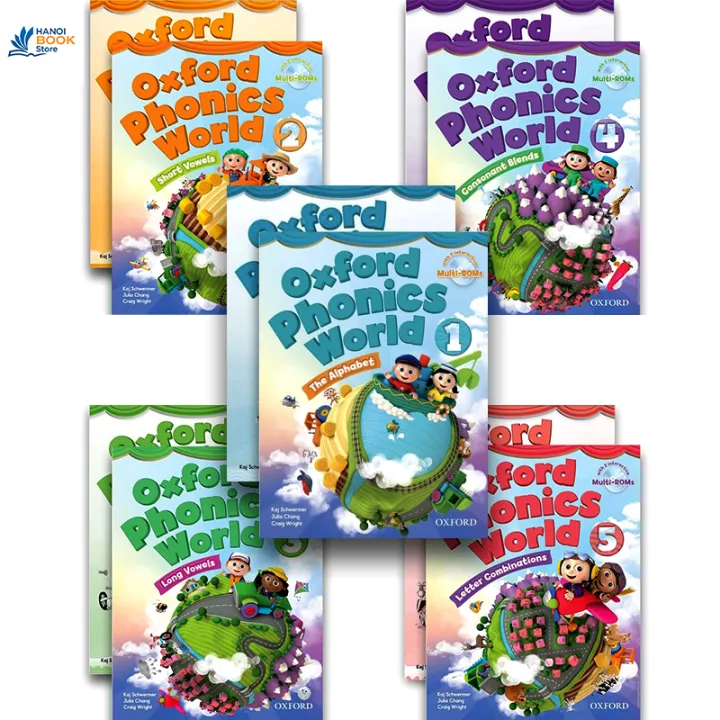 Sách Oxford Phonics World 1-5 Student Book và Workbook - Sala Bookstore