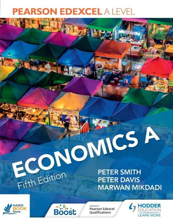 Sách Pearson Edexcel a Level Economics a Fifth Edition (Sách Màu)