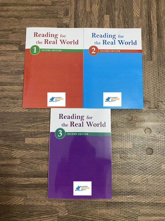 Sách READING FOR THE REAL WORLD 1,2,3 - Sala Bookstore