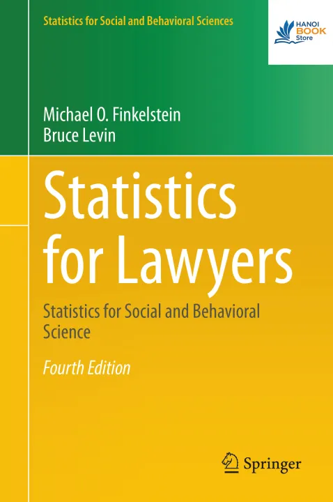 Sách Statistics for Lawyers Statistics for Social and Behavioral Science, 4th