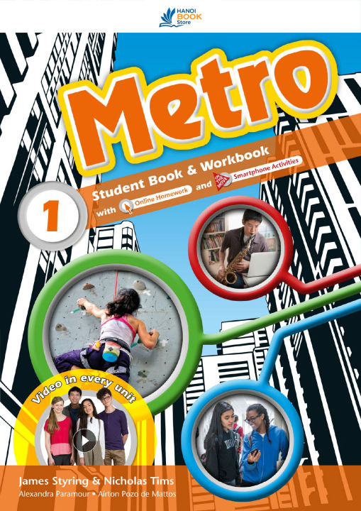 Sách tiếng anh OXFORD METRO STUDENT'S BOOK & WORKBOOK 1