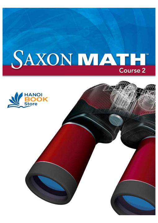 Sách Tiếng Anh SAXON MATH COURSE 2 (Sách đen trắng)