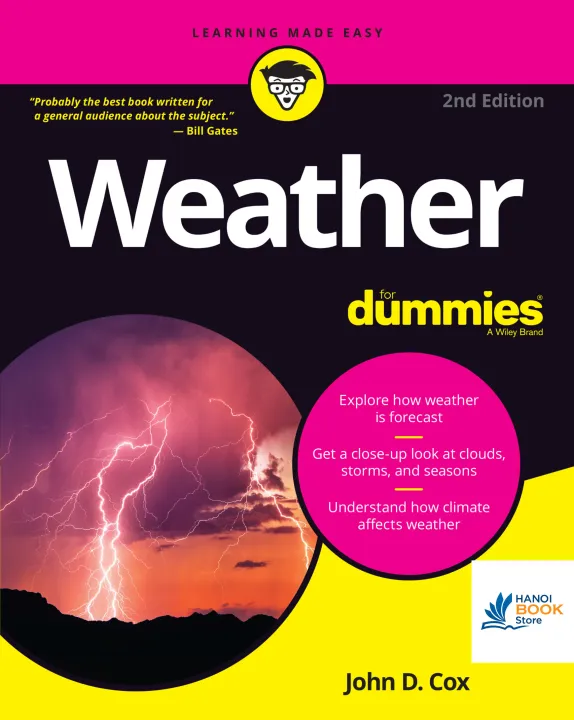 Sách Weather For Dummies - ACB Bookstore