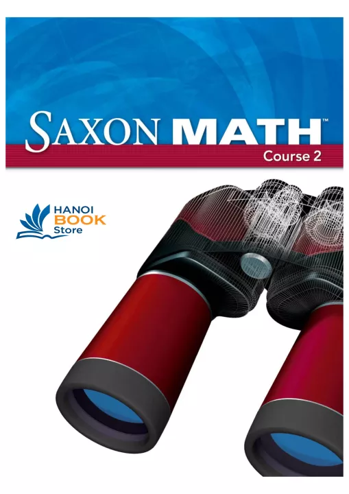 SAXON MATH COURSE 2 (Sách màu - Sách đen trắng)