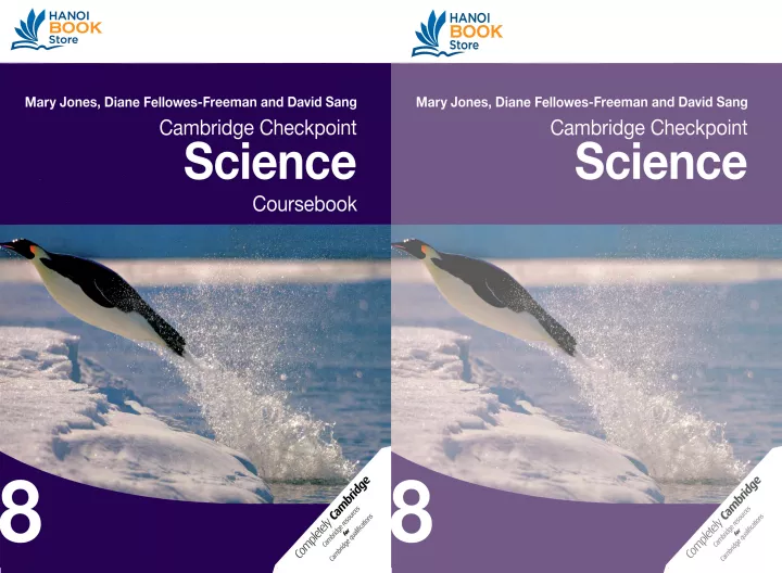 Science course book + Work book