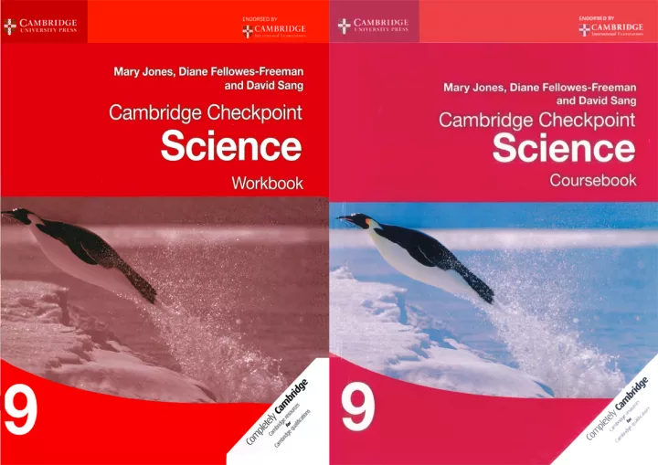 Science Coursebook + Work book
