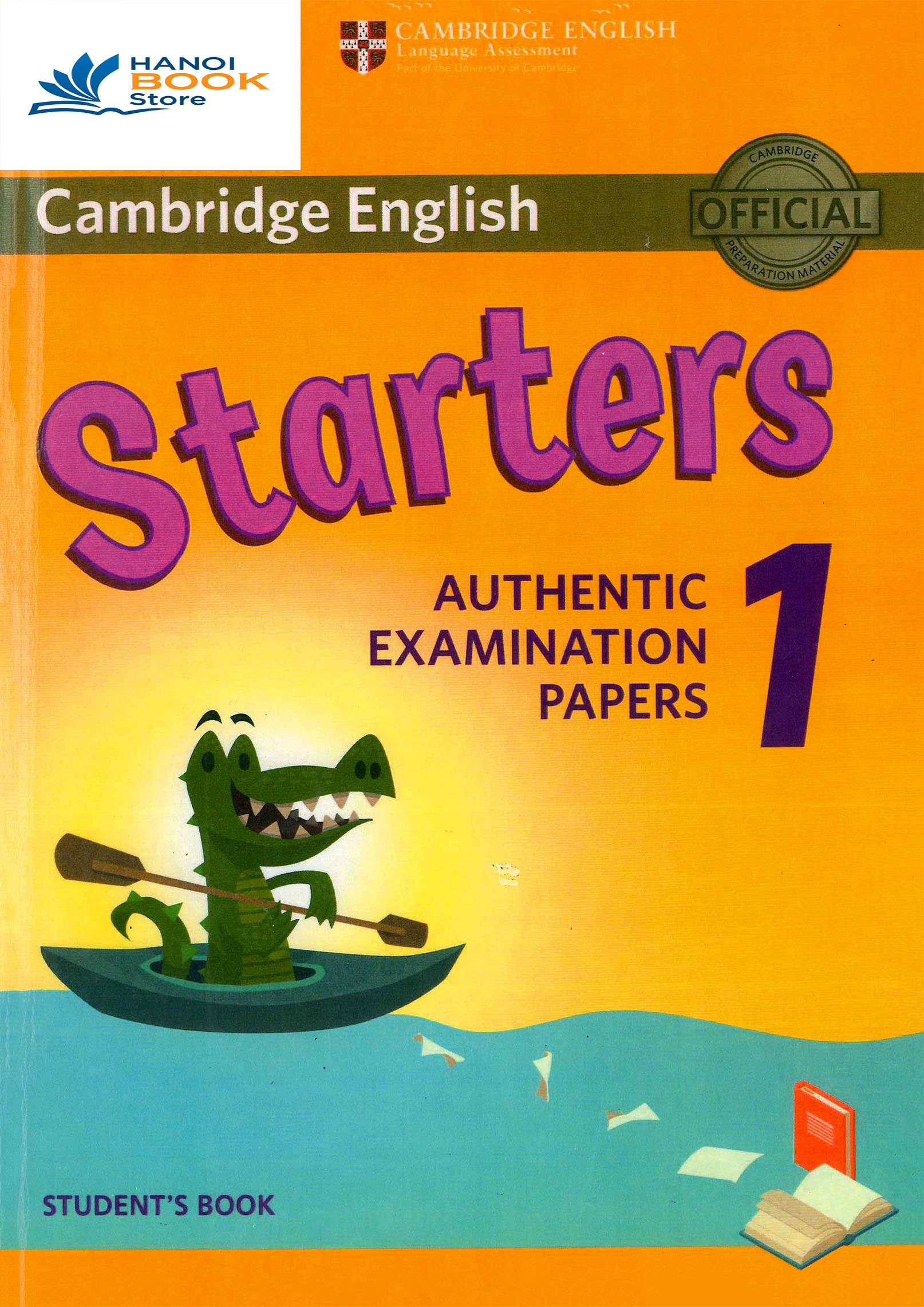 MOVERS AUTHENTIC EXAMINATION PAPERS 1 (Sách gia công, Bìa mềm)