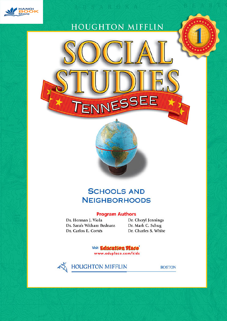 TENNESSEE SOCIAL STUDY GRADE 1 (Sách màu)