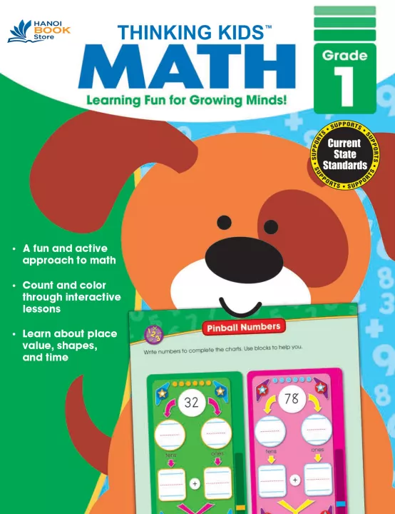 Thinking kids math. Grade 1 ( sách màu )