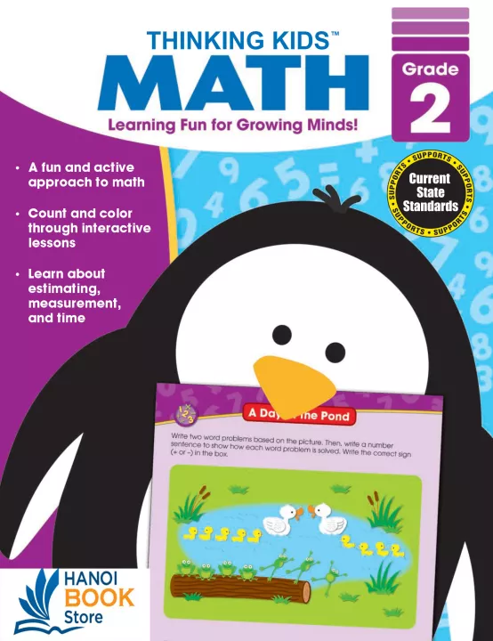 Thinking kids math. Grade 2 ( sách màu )