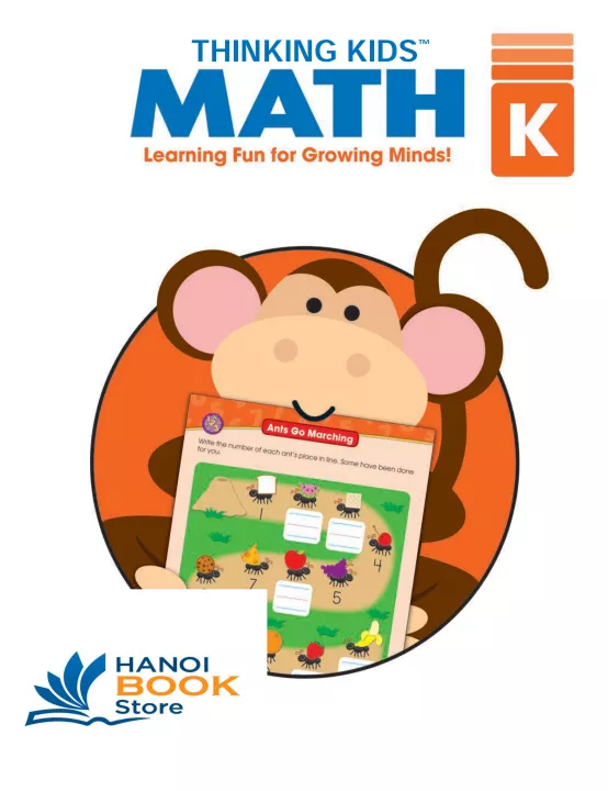Thinking Kids - Math, Grade K ( etc.) ( sách màu )