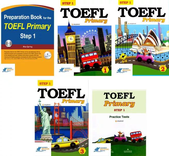 Toefl Primary Step 1 (In Đen Trắng)