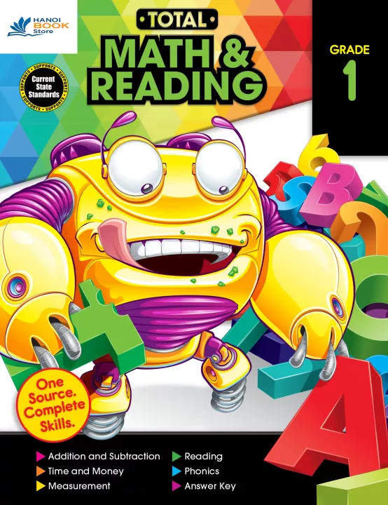 Total Math Reading 1 ( sách màu )