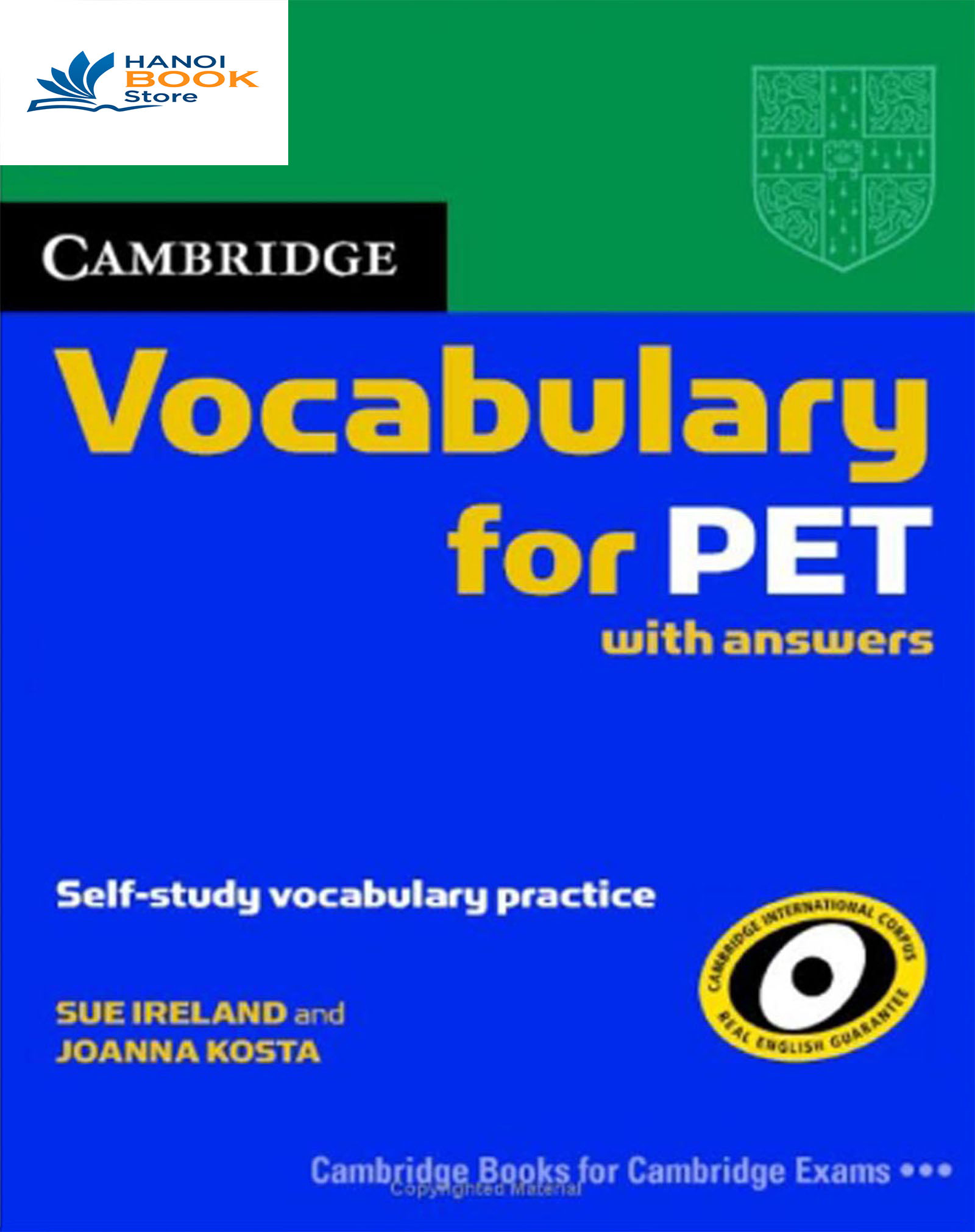 VOCABULARY FOR PET WITH ANSWERS (Sách đen trắng)