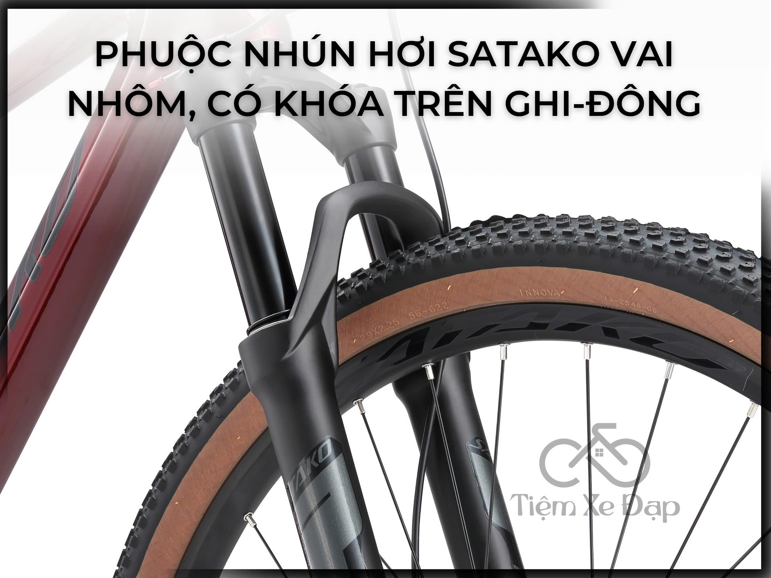 Xe Đap Địa Hình SATAKO AKITA GEN 2, Xe Đạp Địa Hình Carbon
