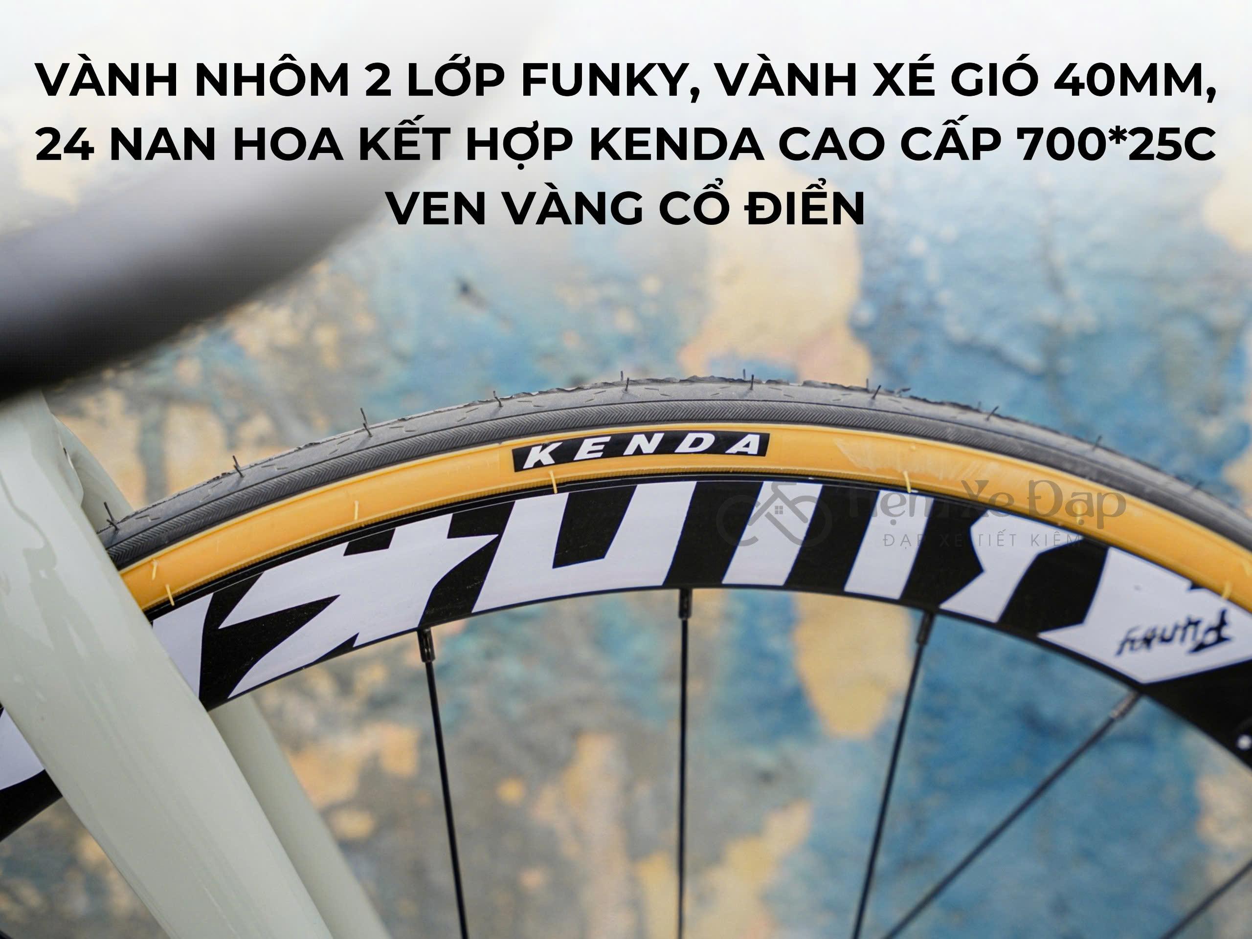 FUNKY BREAKING Xe Đạp Fixed Gear