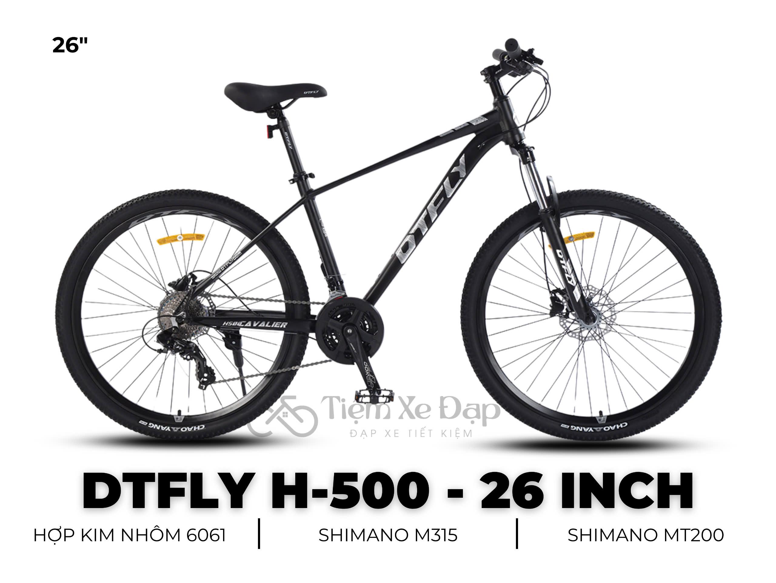 DTFLY H-500 27.5 Inch - Xe Đạp Địa Hình MTB- Tay Đề L-TWOO A5 3x9
