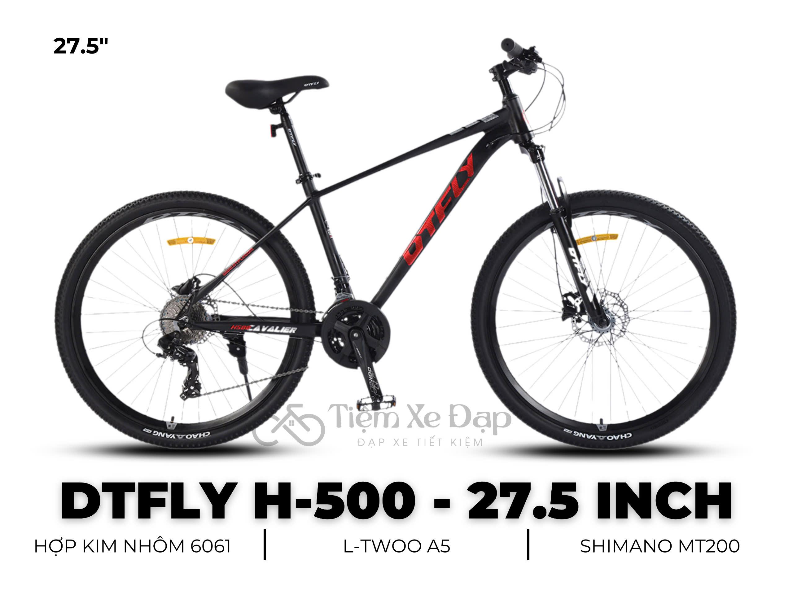 DTFLY H-500 27.5 Inch - Xe Đạp Địa Hình MTB- Tay Đề L-TWOO A5 3x9