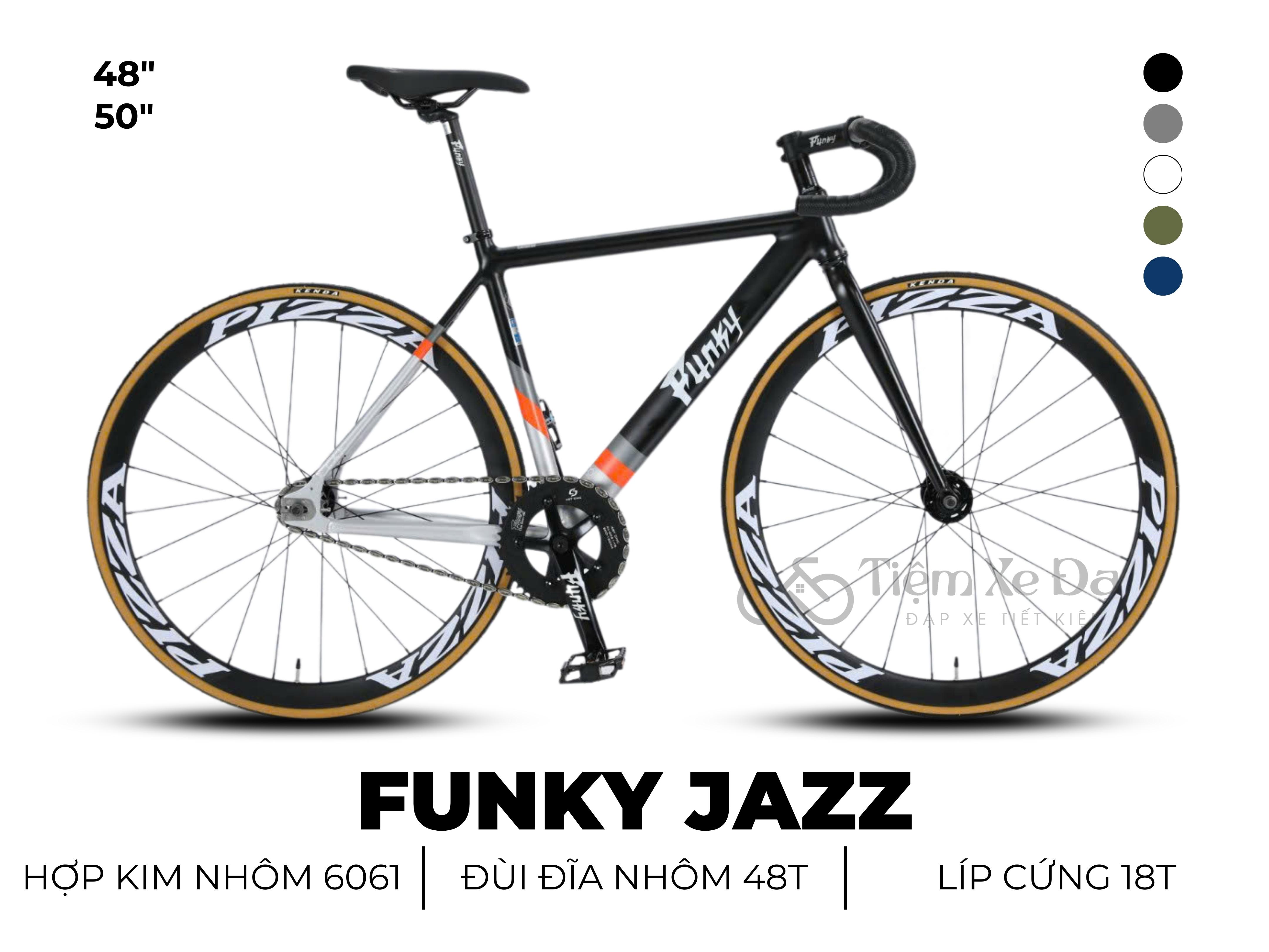 FUNKY JAZZ Xe Đạp Fixed Gear