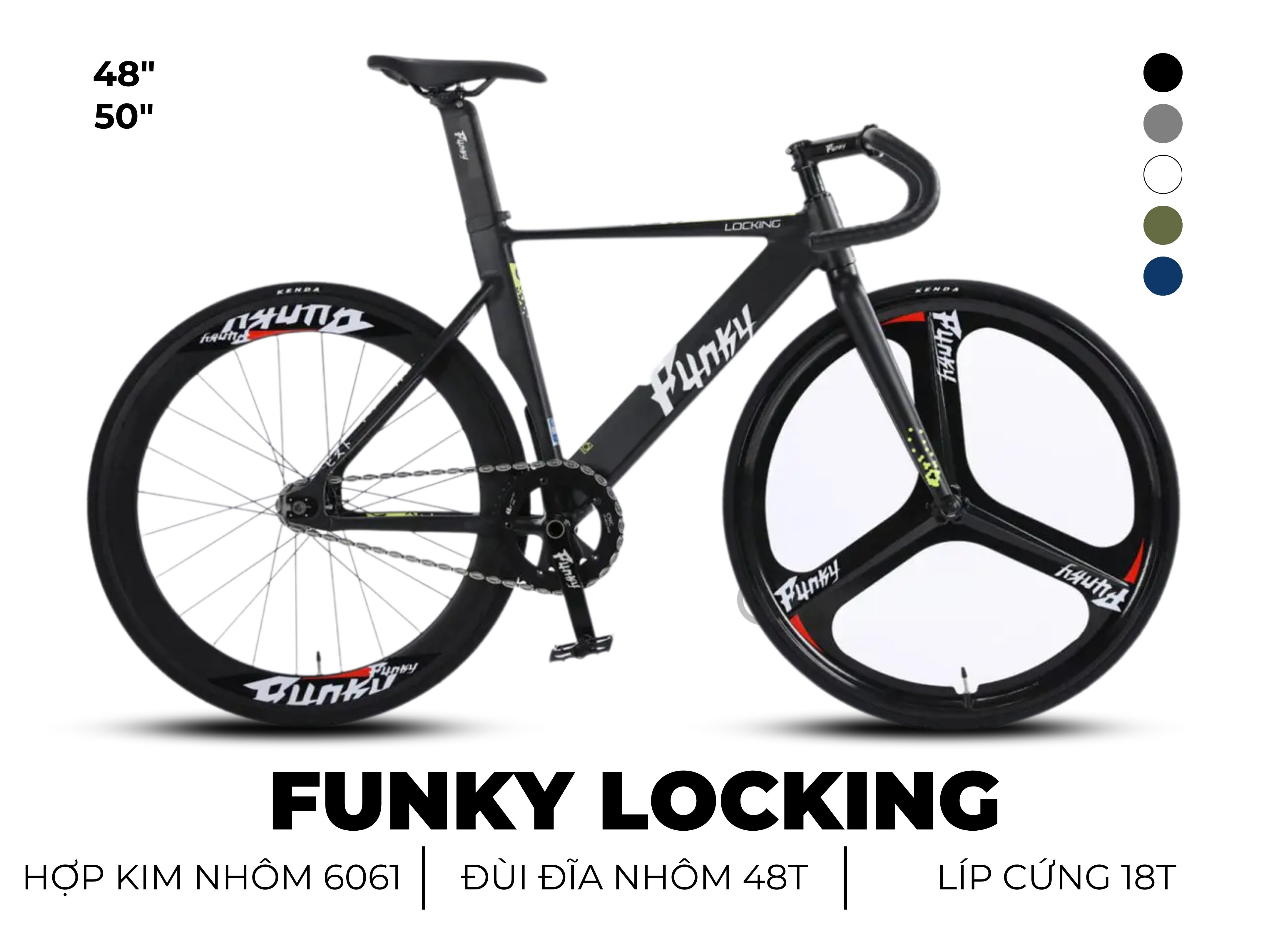 FUNKY LOCKING Xe Đạp Fixed Gear
