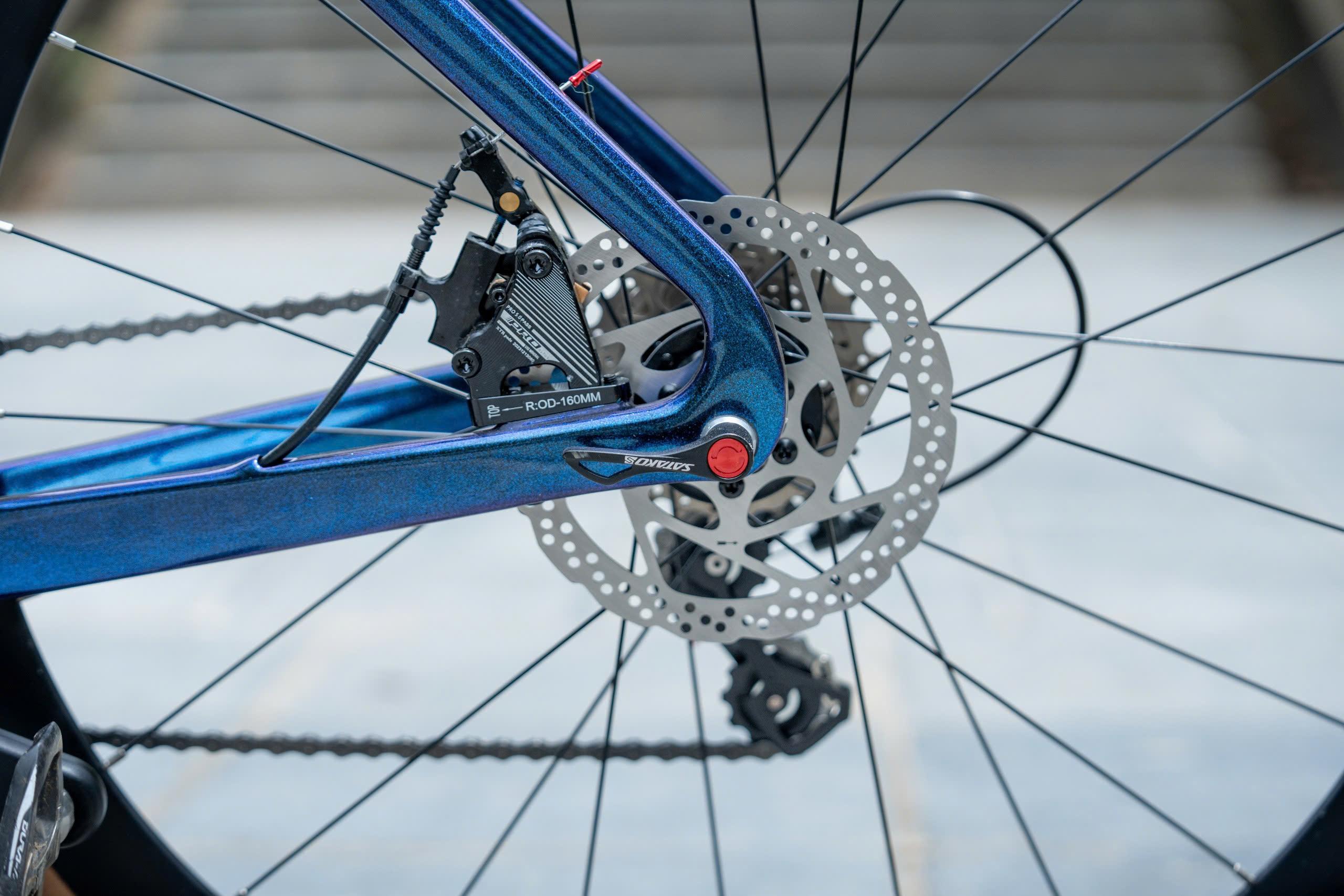 SATAKO MUMAR xe đạp đua road 700*25C, khung càng Carbon Fiber T800