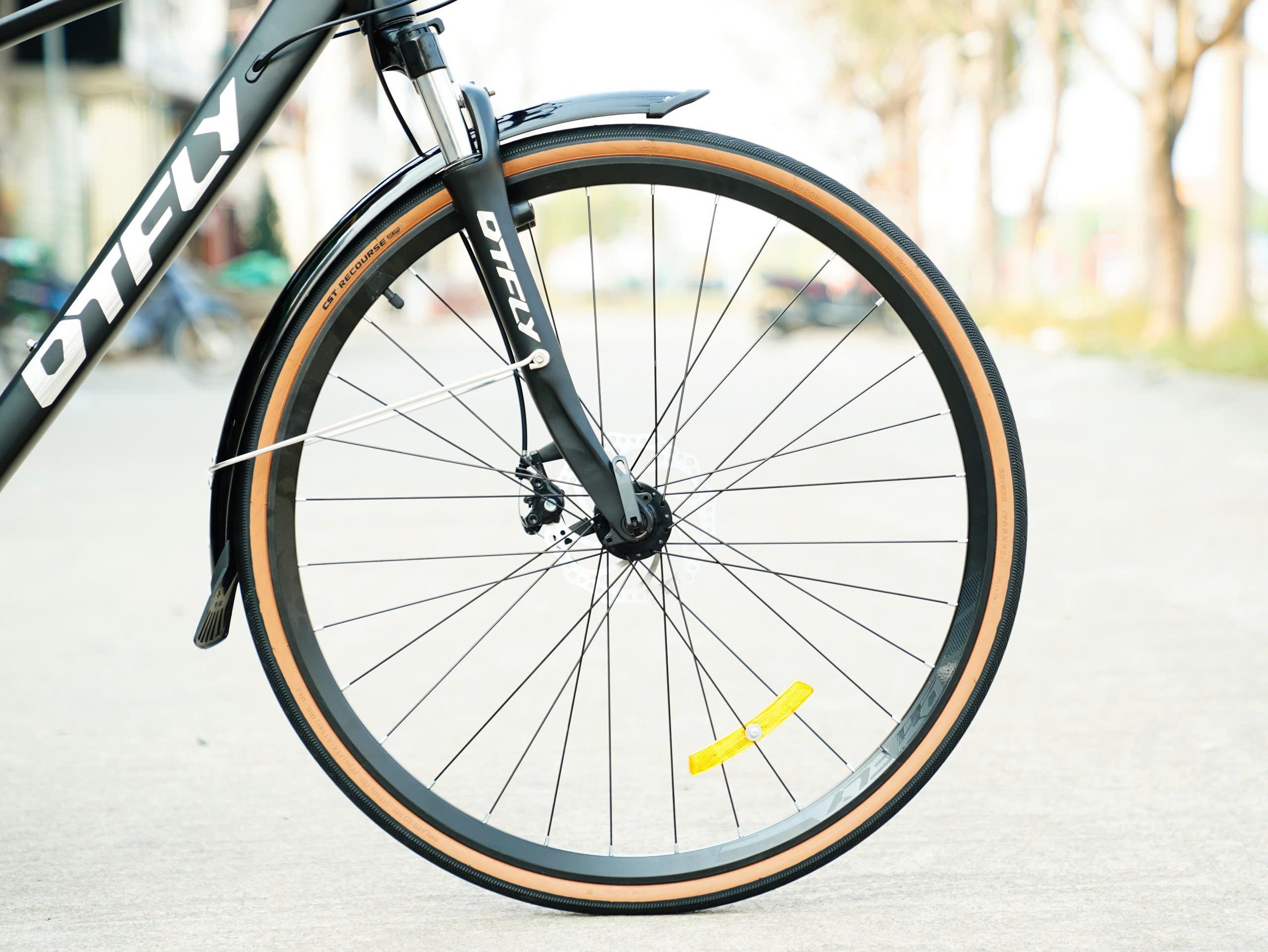 DTFLY R-024 Xe Đạp Touring Hybrid - Khung nhôm, Phuộc đúc rắc co, SHIMANO TOURNEY, 24 tốc độ