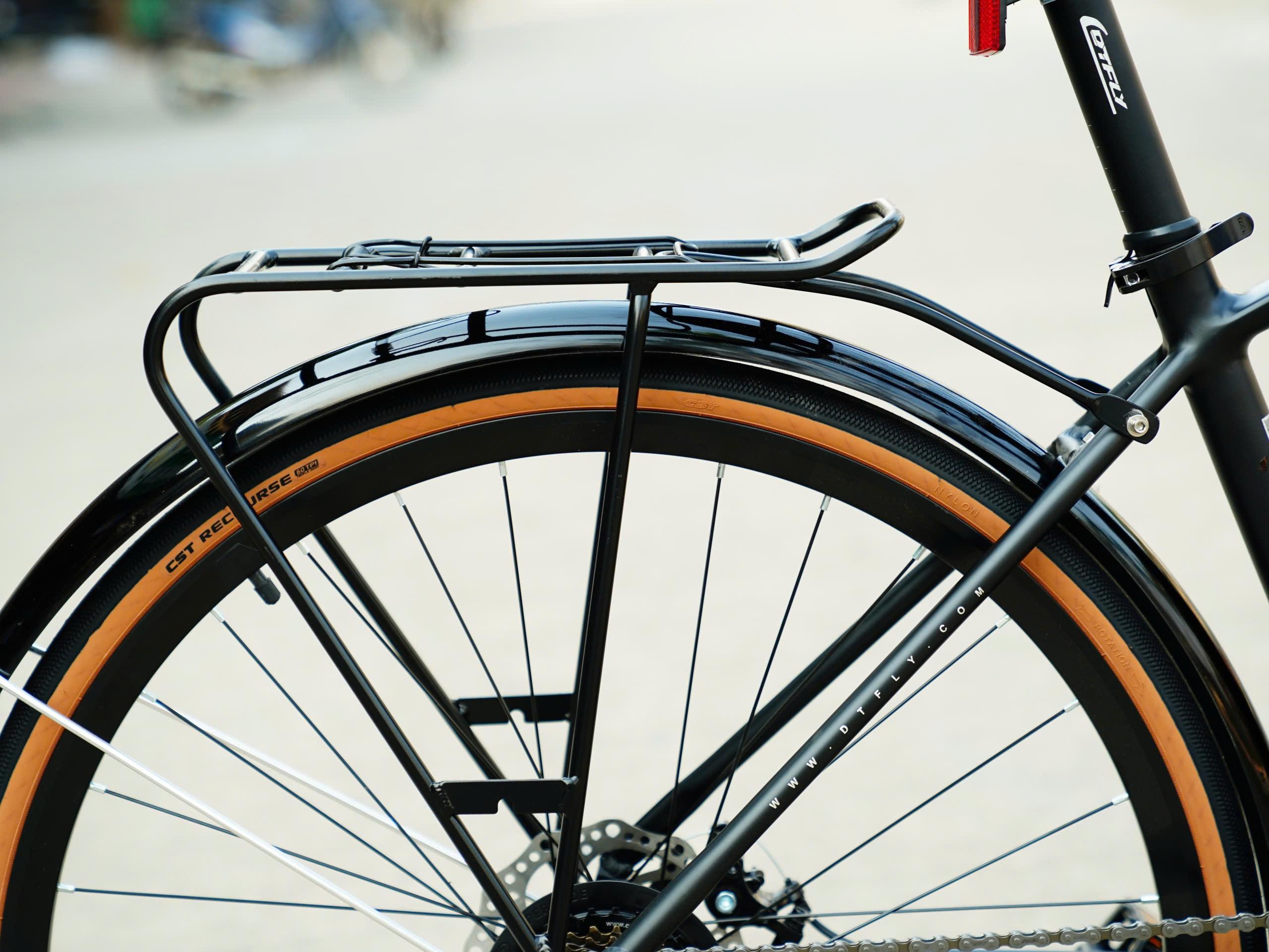 DTFLY R-024 Xe Đạp Touring Hybrid - Khung nhôm, Phuộc đúc rắc co, SHIMANO TOURNEY, 24 tốc độ