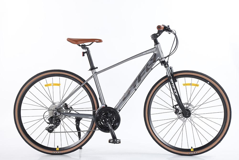 DTFLY R-024 Xe Đạp Touring Hybrid - Khung nhôm, Phuộc đúc rắc co, SHIMANO TOURNEY, 24 tốc độ