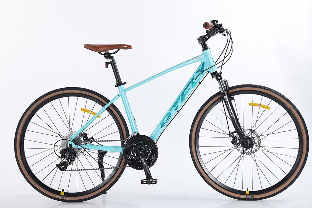 DTFLY R-024 Xe Đạp Touring Hybrid - Khung nhôm, Phuộc đúc rắc co, SHIMANO TOURNEY, 24 tốc độ