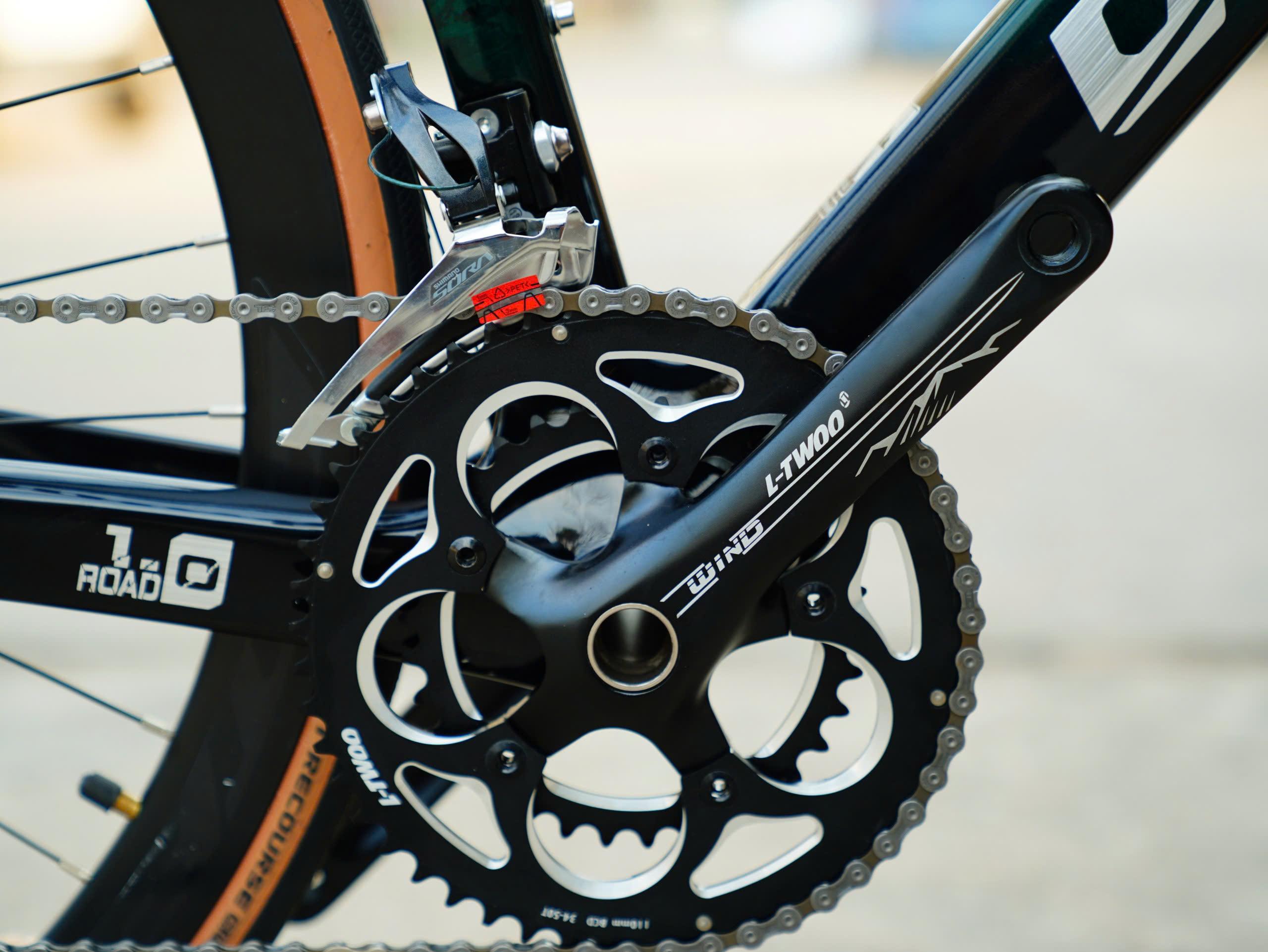 DTFLY R3000 Xe Đạp Đua - Khung Carbon T800, SHIMANO SORA R3000, 18 tốc độ