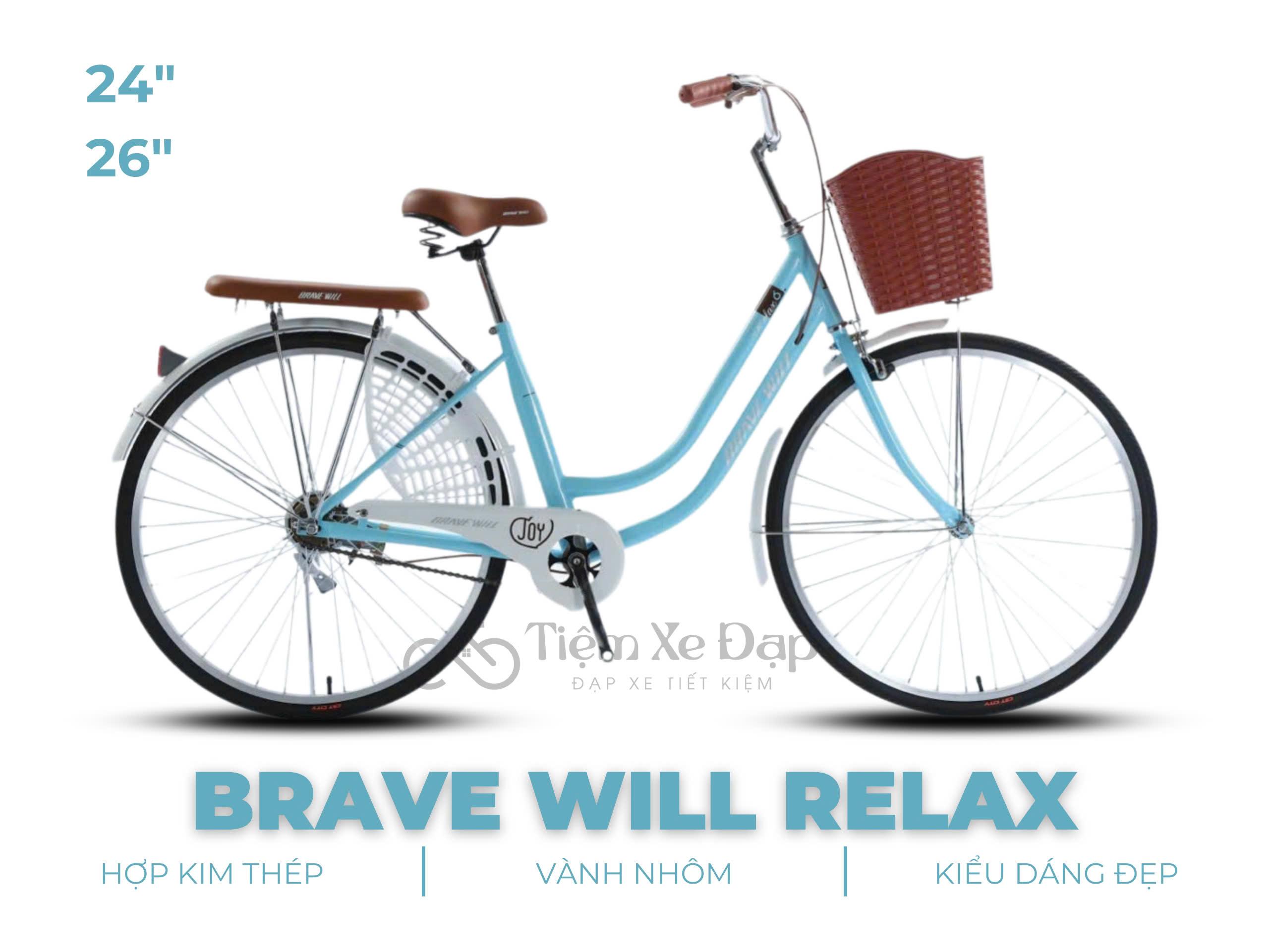 BRAVE WILL RELAX - Xe Đạp Nữ