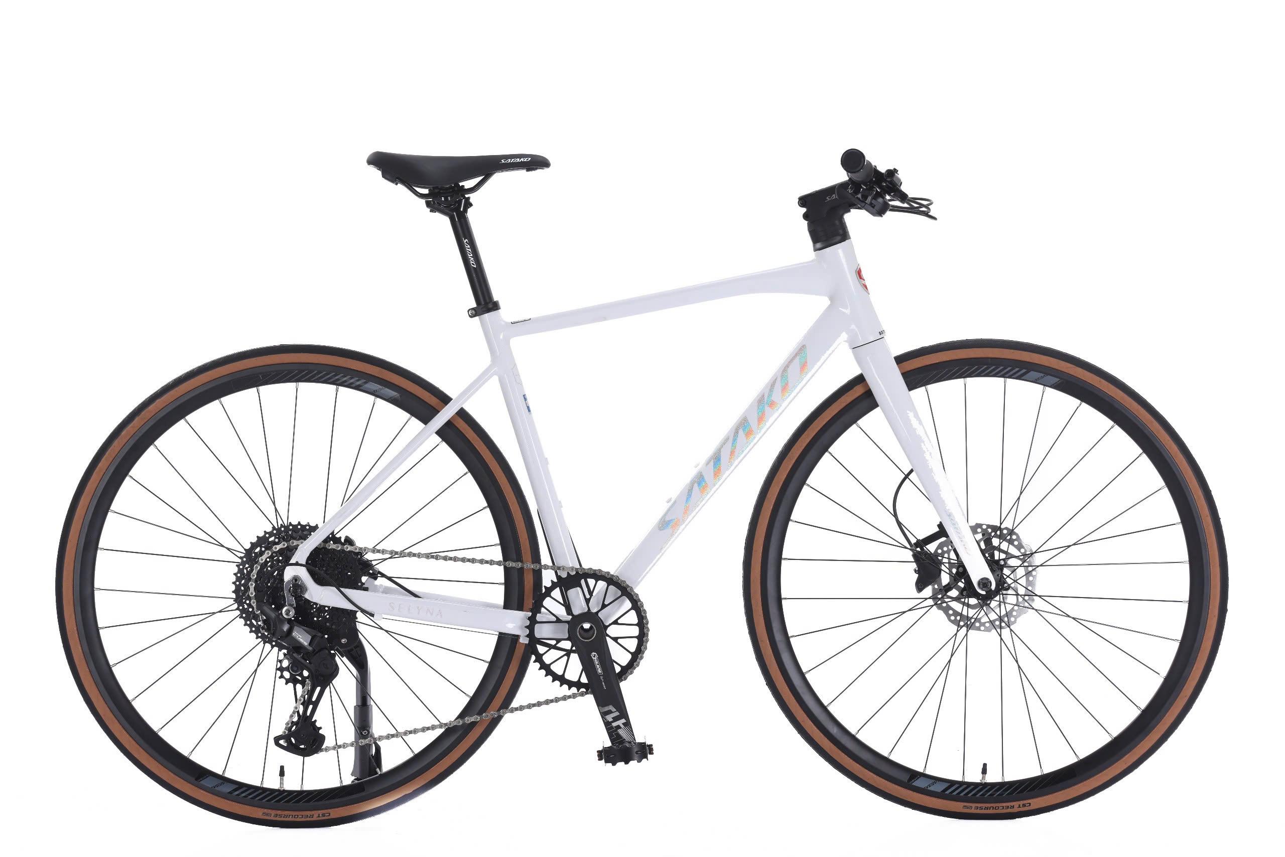 SATAKO SELYNA xe đạp đường phố touring 700x28c, đề SHIMANO CUES U6000