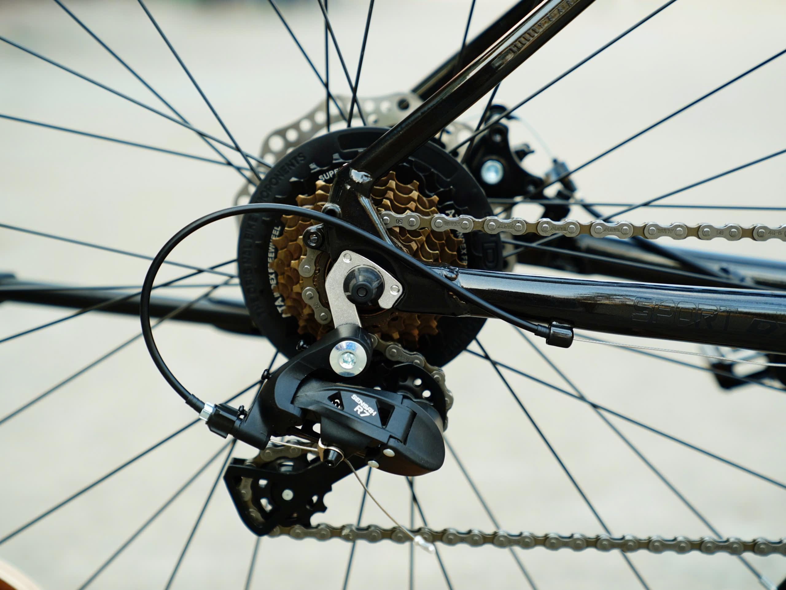 DTFLY SR7 Xe Đạp Đua - Khung nhôm 6061, SENSAH R7, 14 tốc độ