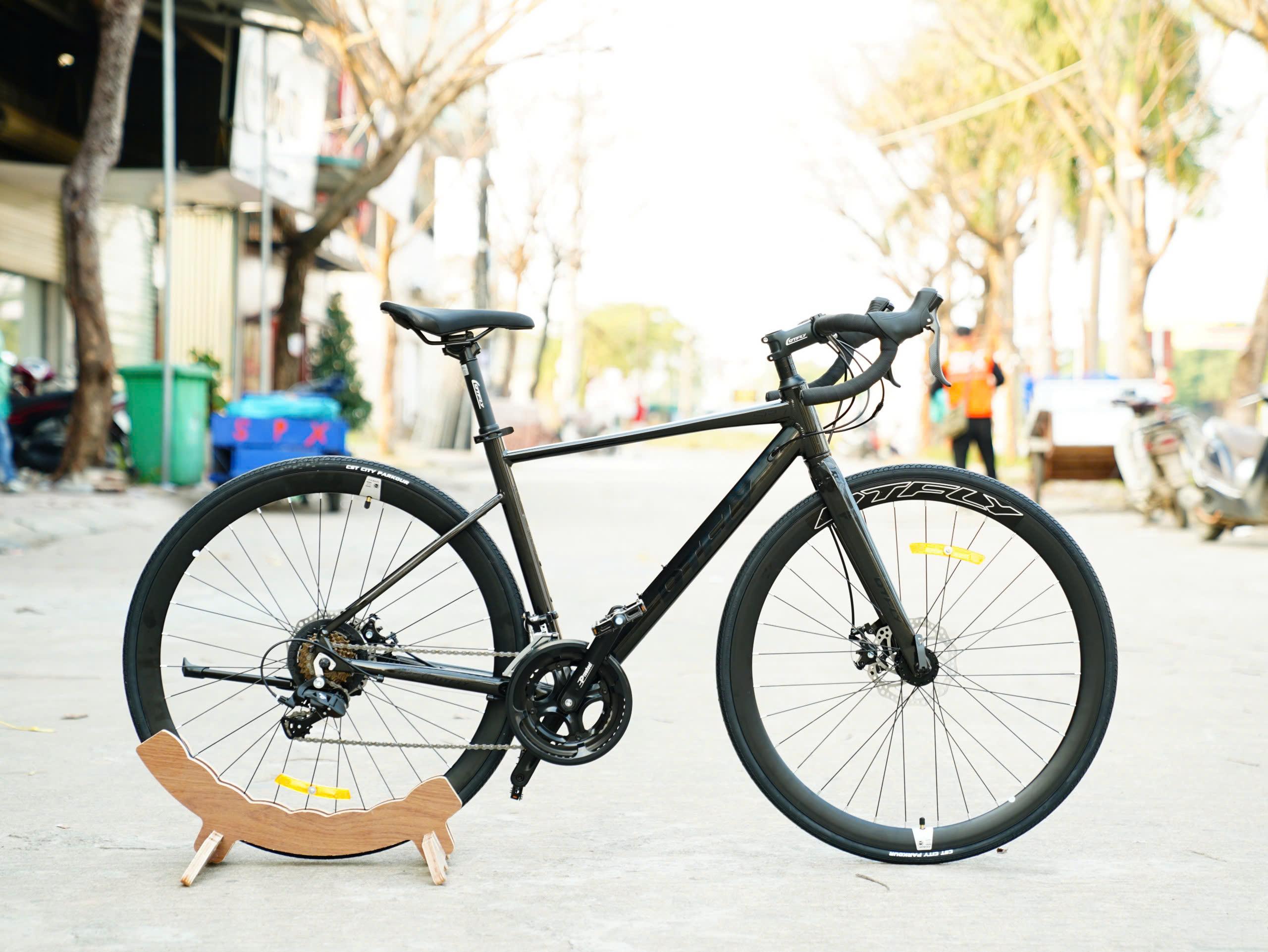 DTFLY SR7 Xe Đạp Đua - Khung nhôm 6061, SENSAH R7, 14 tốc độ