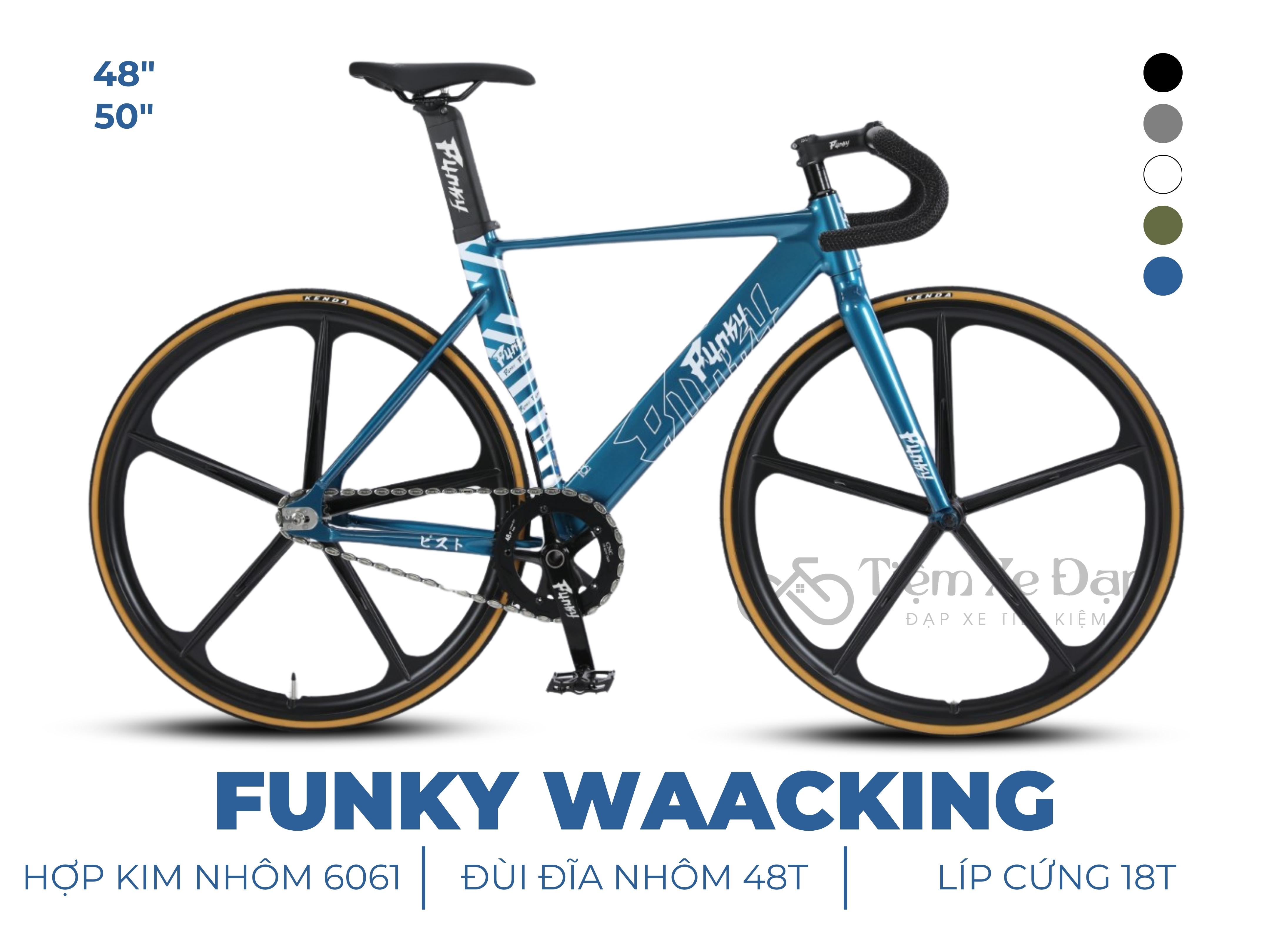 FUNKY WAACKING Xe Đạp Fixed Gear