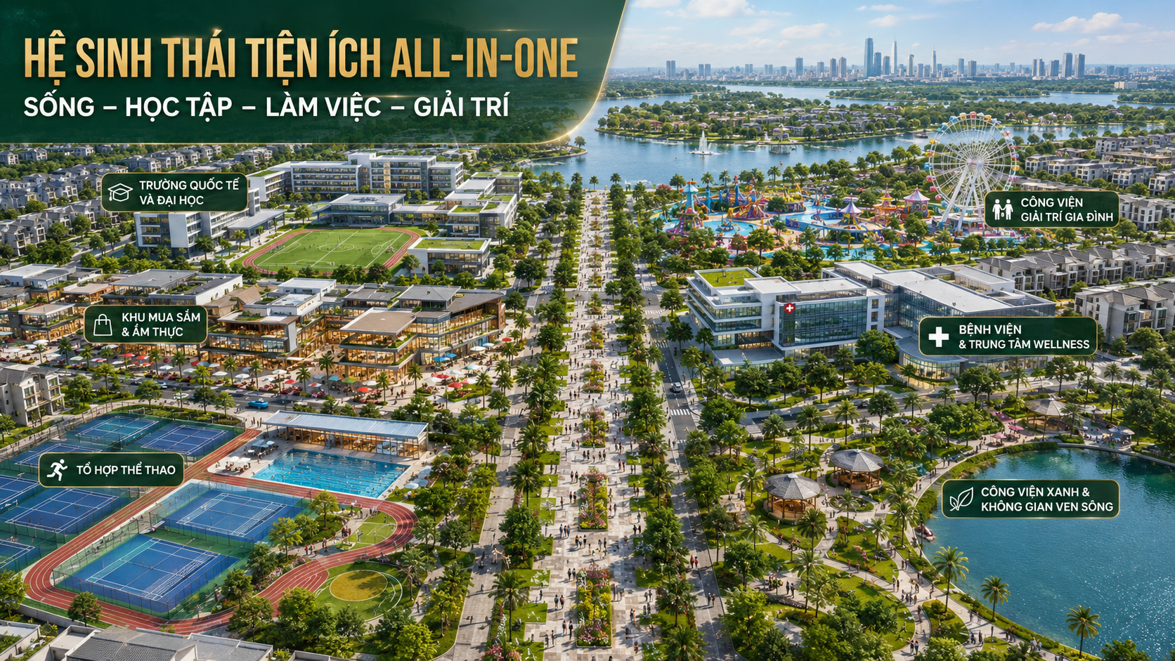Hệ sinh thái tiện ích all-in-one